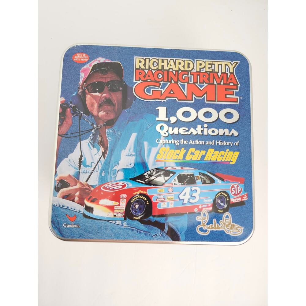 Richard Petty Racing Trivia Game 1,000 Questions #43 NASCAR Stock Car